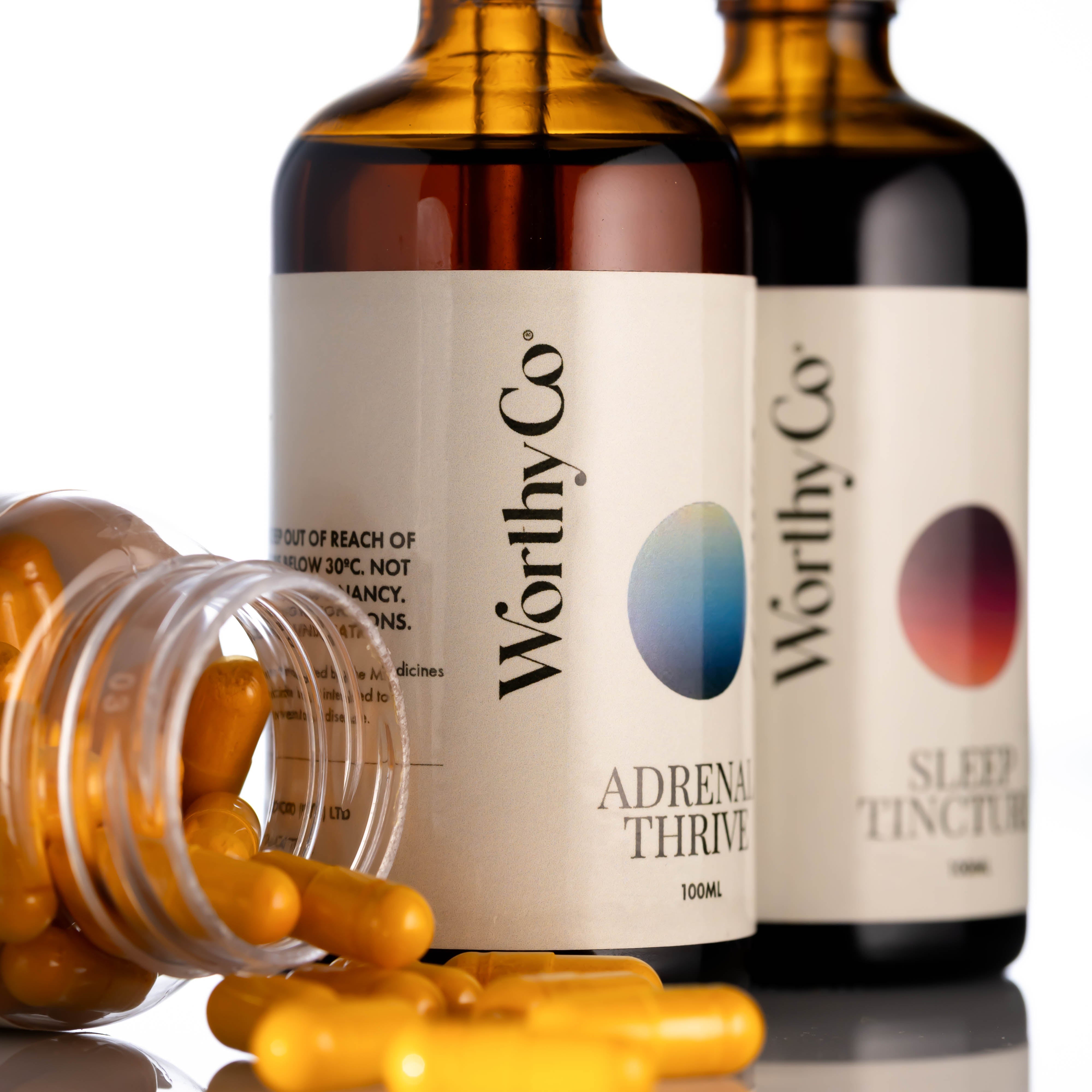 Flourish & Flow Bundle - Hormones, Sleep & Energy Herbal Supplement Bundle